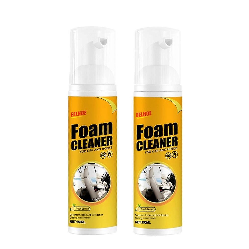 2pcs Multi-Purpose Cleaning Bubble Cleaner Spray Foam Kitchen Grease Dirt Removal