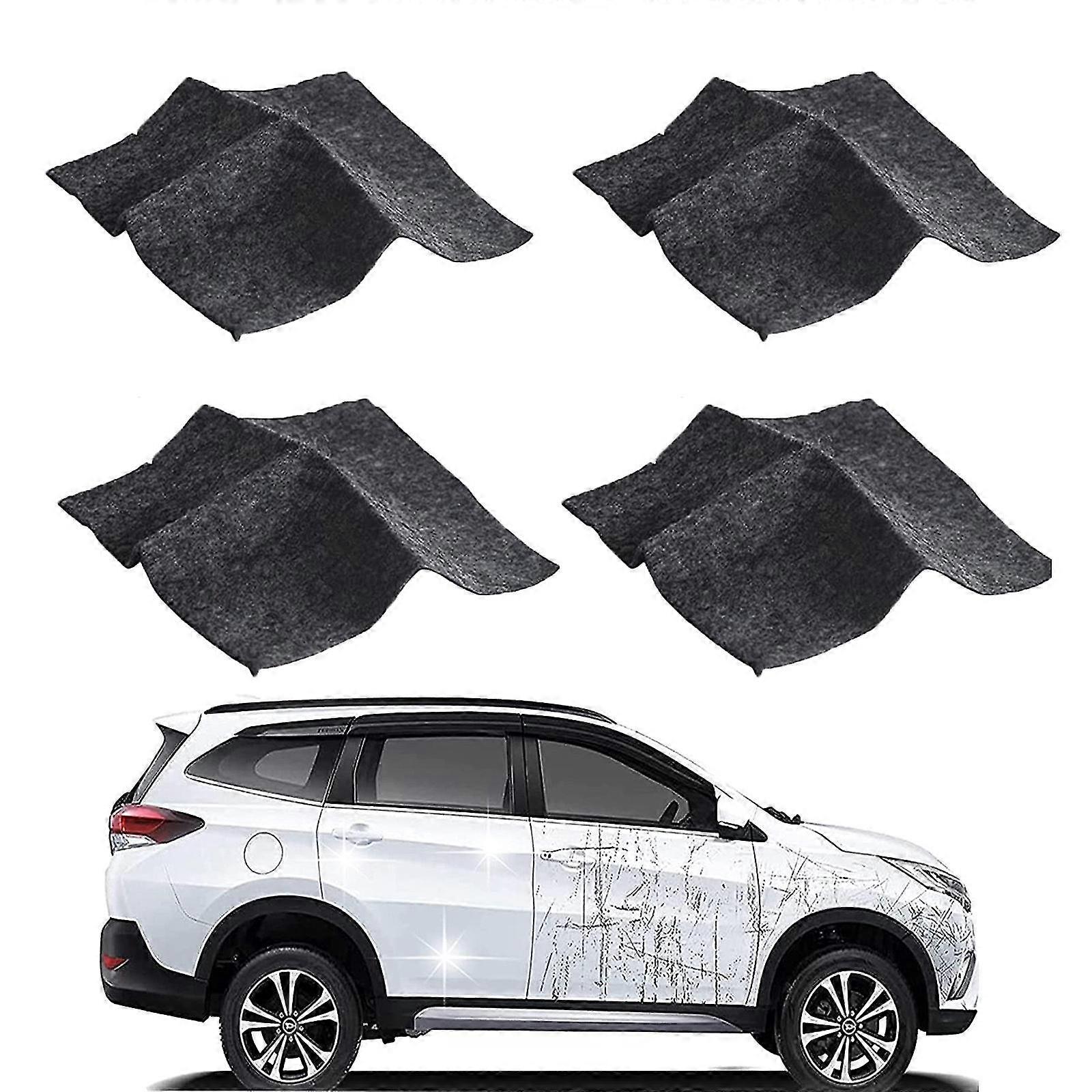 Nano Sparkle Tuch 4PCS, Magic Scratch Remover Tuch für Autolack, Auto Scratch Polieren und Wasserflecken Reparatur