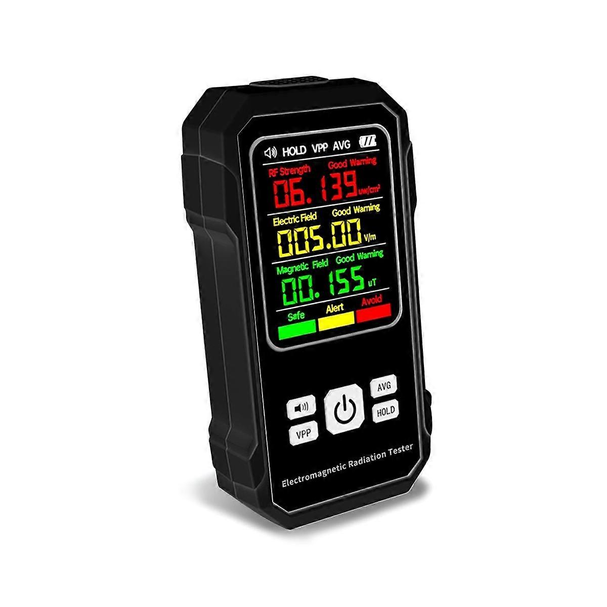 Electromagnetic Radiation Detector Electric Magnetic Field Tester Meter RF Strength Detection Devic