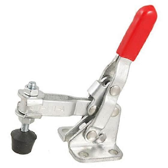 101A 50Kg 110 Lbs Holding Capacity Red Straight Handle Vertical Toggle Clamp