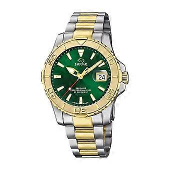 Jaguar couple diver Men's Analog Quartz watch with stainless steel bracelet J970/1