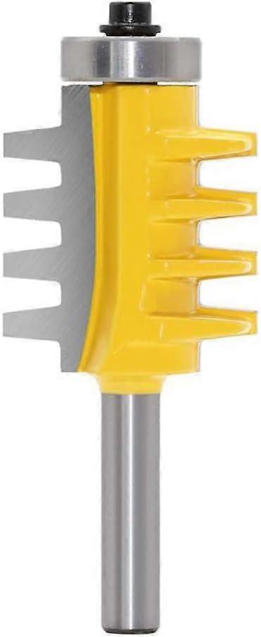 8mm Shank Tongue & Groove Router Drill Rail Reversible Finger Seal Glue Router DIY Tool for Wood Rou
