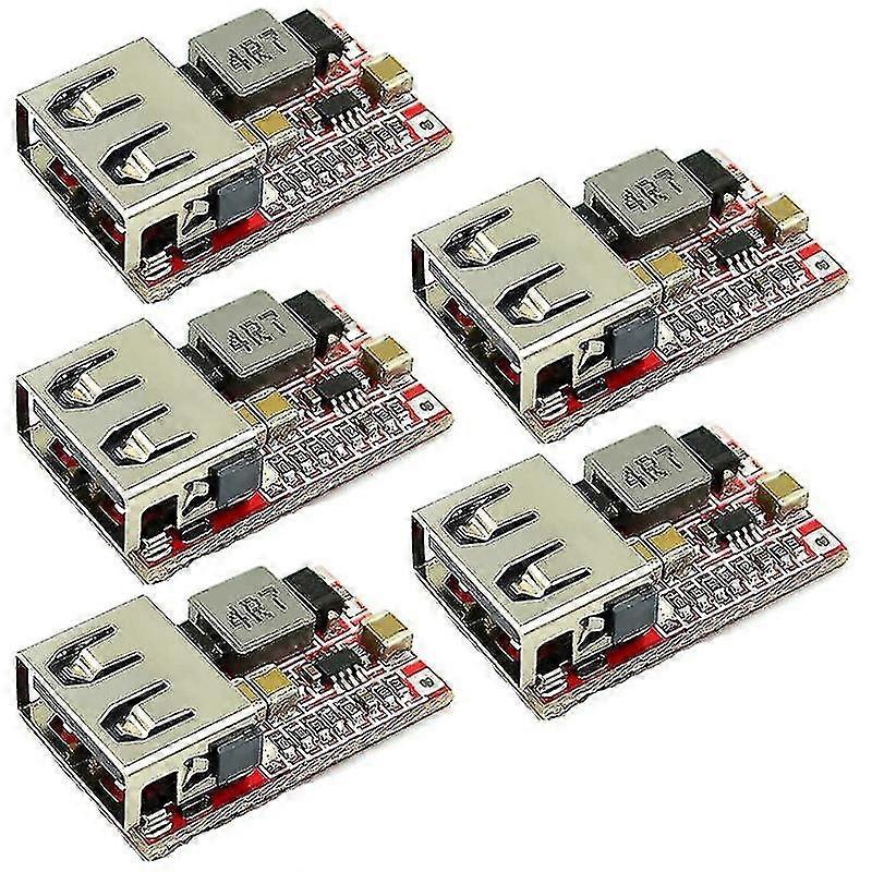 5 Pcs Dc-dc Buck Converter Car Step Down Voltage Regulator Module