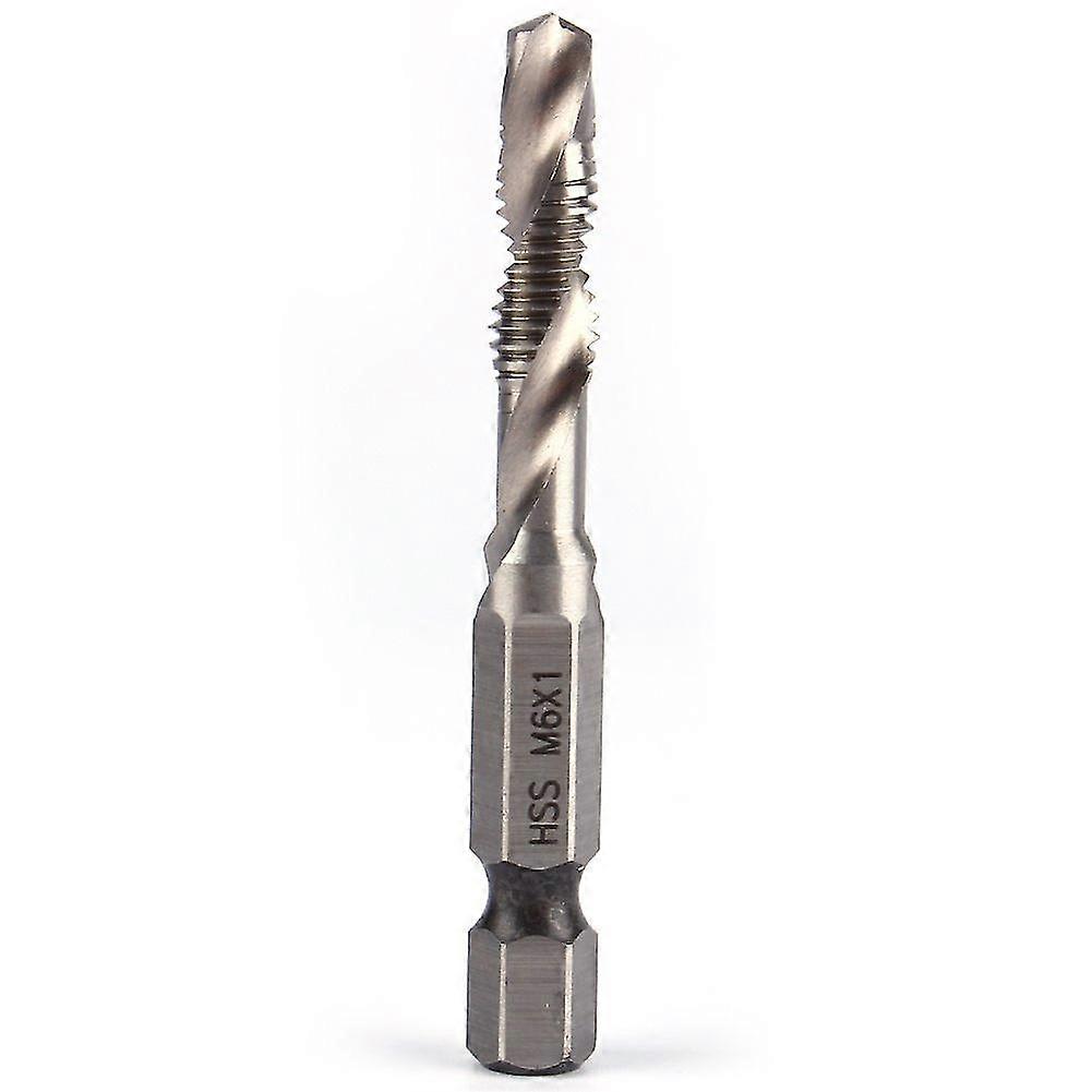 M5 Drill Bit 1/4" Hexagonal Shaft Hss Drill Bit Set/tap Drill Bit Set,threading Tap Screw Tap Bit Groofoo