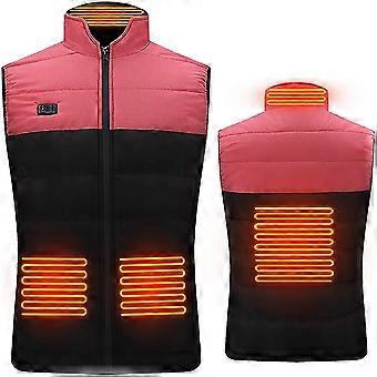 Chaleco eléctrico calentado chaleco térmico chaleco de invierno chaqueta caliente para actividades al aire libre