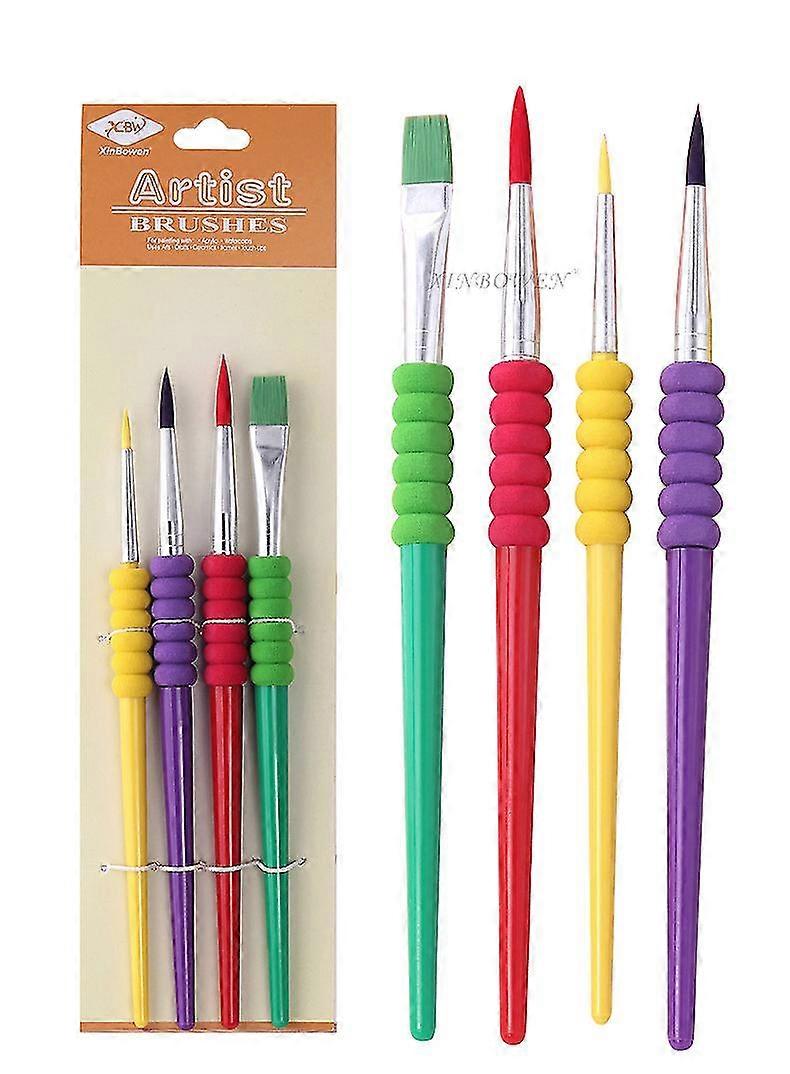 4db művész ecset akvarell ecset