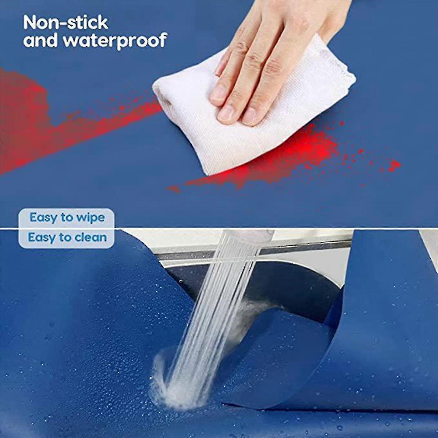 Tappetino in silicone extra large, resistente al calore, impermeabile, protezione per il bancone della cucina, tappetino in vinile per lavori artigianali, tovaglietta antiscivolo. | IT