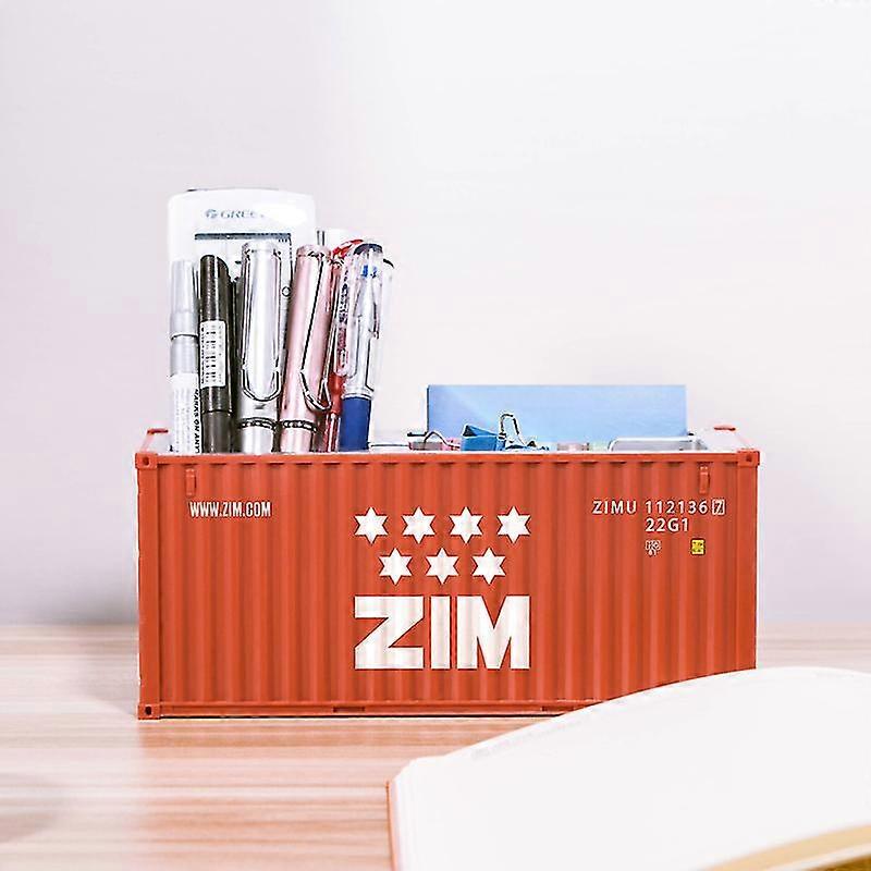 20ft Mini Shipping Container Model Toys Cargo Container Maritimo Diecast Container Ship Box Pen Holder Office Gifts Custom Logo