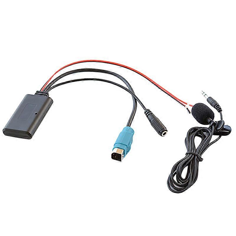 Car Radio -237B AUX Input Replacement 3.5MM Audio MP3 Bluetooth 5.0 Microphone Adapter for
