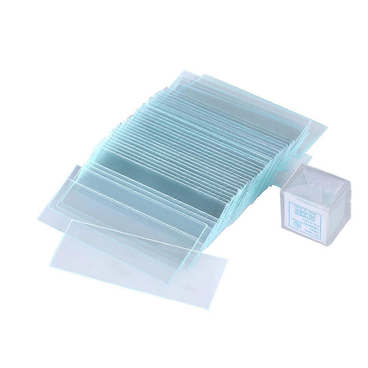 Blank Microscope Slides and Square Cover Glass for for Optical Microscope
