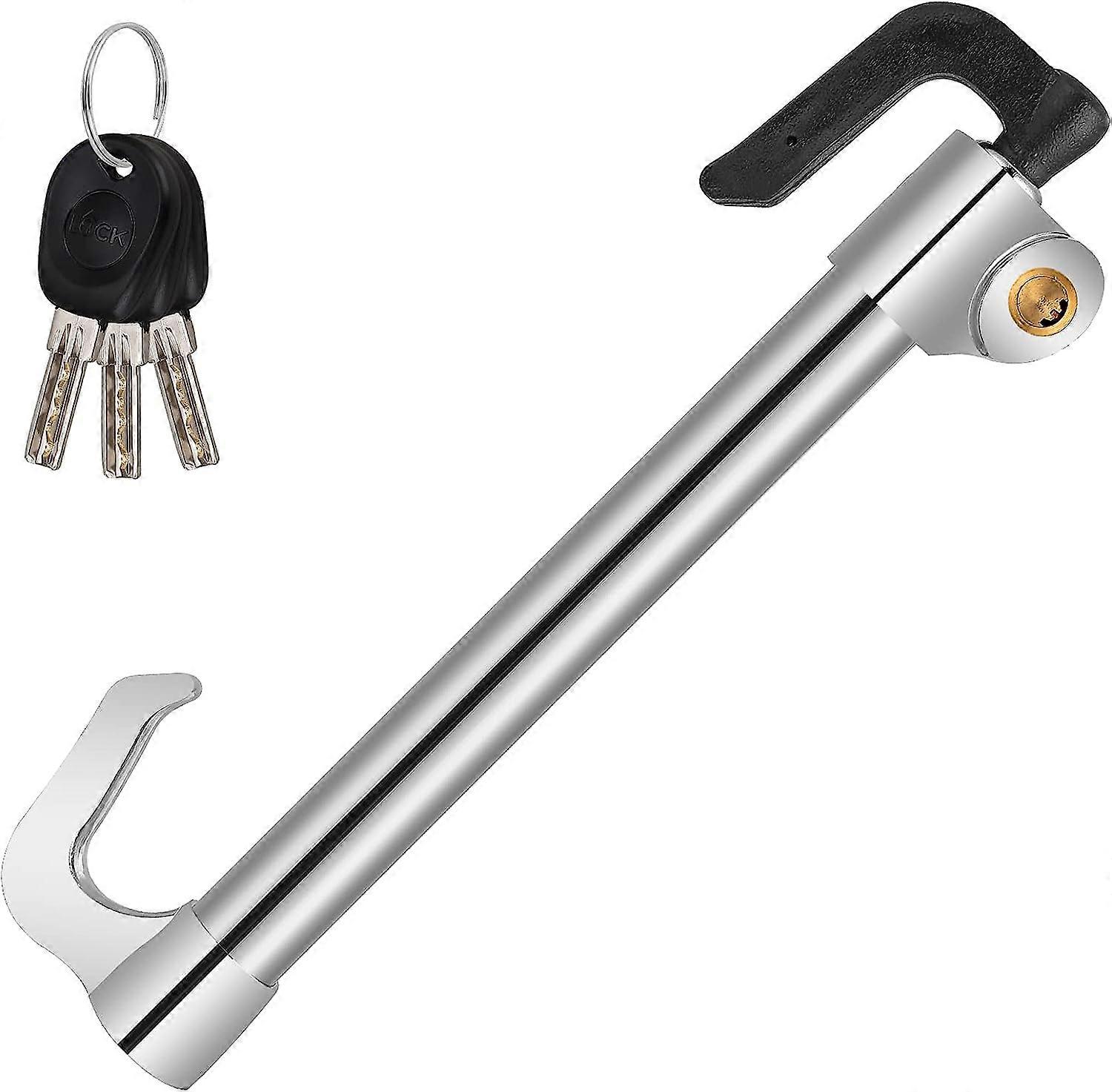 Steering Wheel Lock for Car - Universal Pedal Lock,Car Lock Anti-Theft Device,Extendable Double Hook Car Clutch Brake Lock for Van,Car, SUV,Truck,Heav