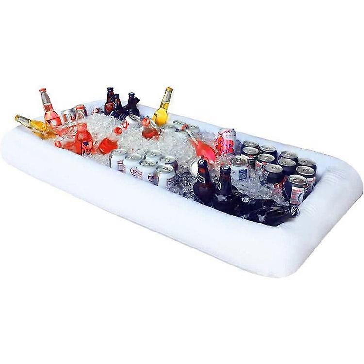 Inflatable Serving Bar Salad Ice Tray Food Drink Containers