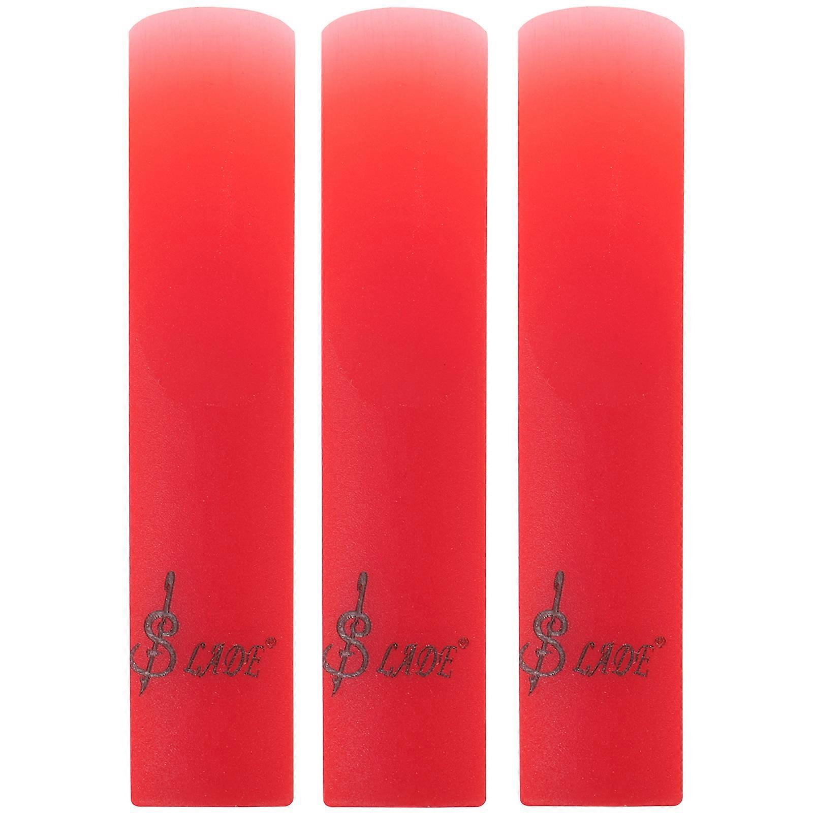3pcs Clarinet Reeds Clarinet Accessories Resin Clarinet Reeds Replacement