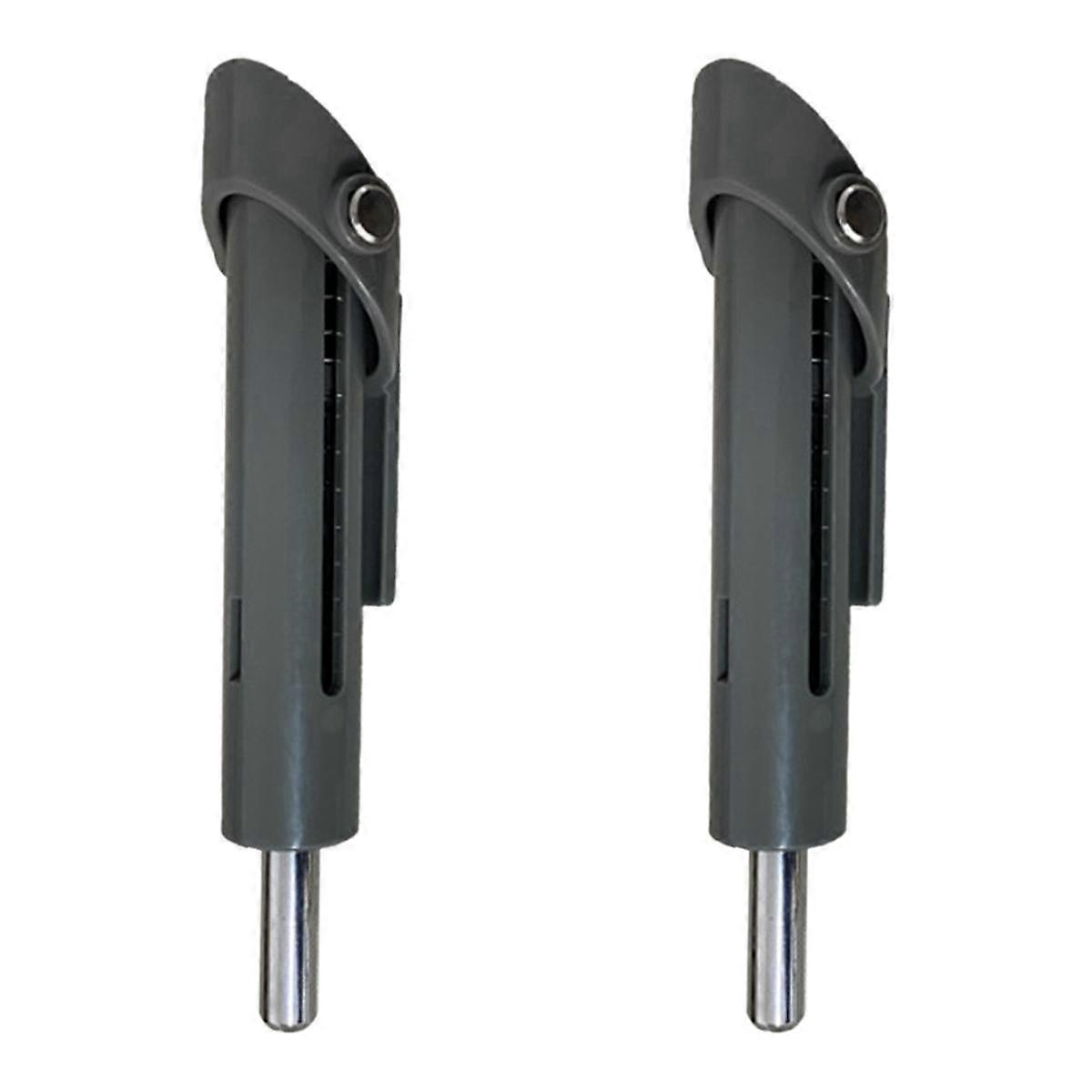 2Pcs Weight Stack Pin 9.5mm Strength Training Fitness Gym Equipment Accessories Weight-Decreasing Pin,Gray