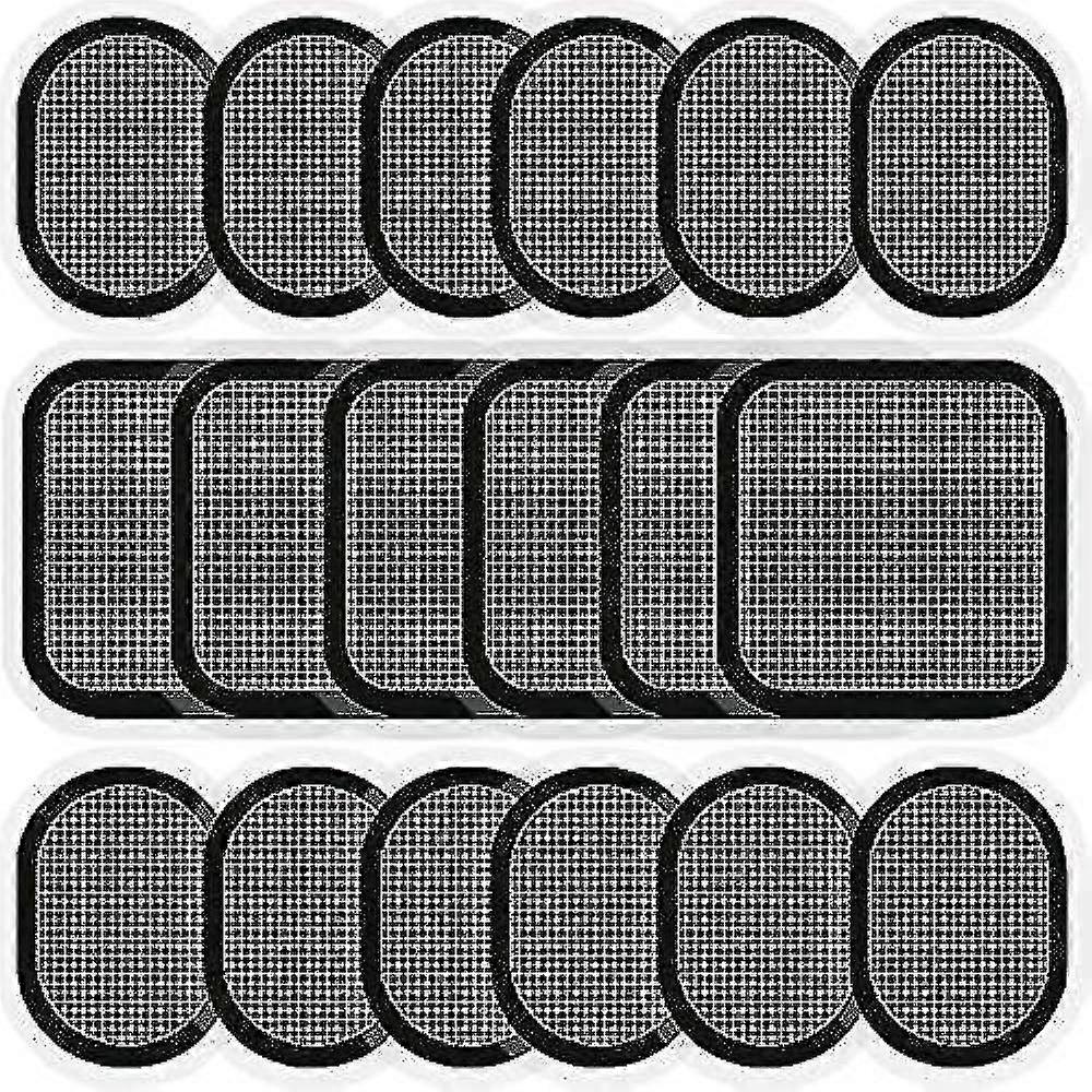 ضمادات جل متوافقة مع جميع أحزمة البطن ، 6 مجموعات (18 وسادة جل)