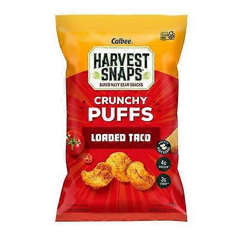 Calbee Harvest Snaps Snack Selects Loaded Taco ,4.2 Oz(Case Of 6)