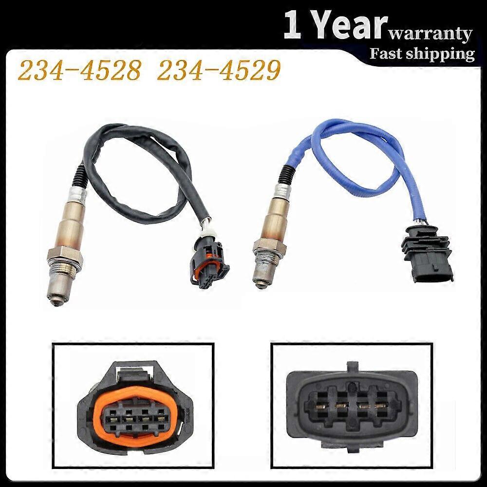 2pcs For Chevrolet Cruze Chevy SonicTRAX 2011-2015 Upstream Downstream Lambda Oxygen Sensor 55572216 55572993 234-4528 234-4529