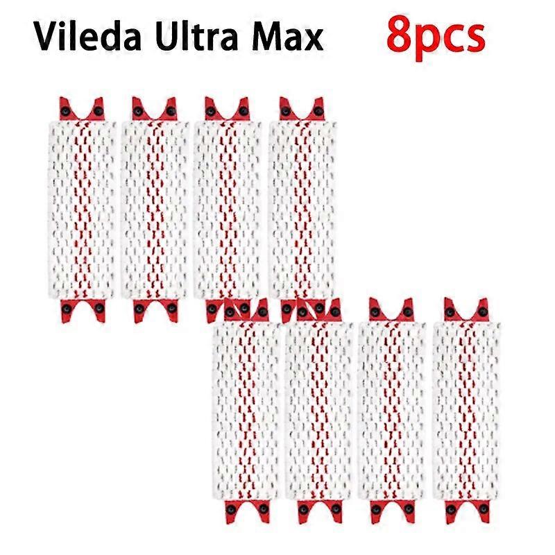 High Quality Microfiber Floor Mop Pads Reusable Flat Spin Mop Cloth Replacement for Vileda UltraMax Quick Drying Machine Washabl