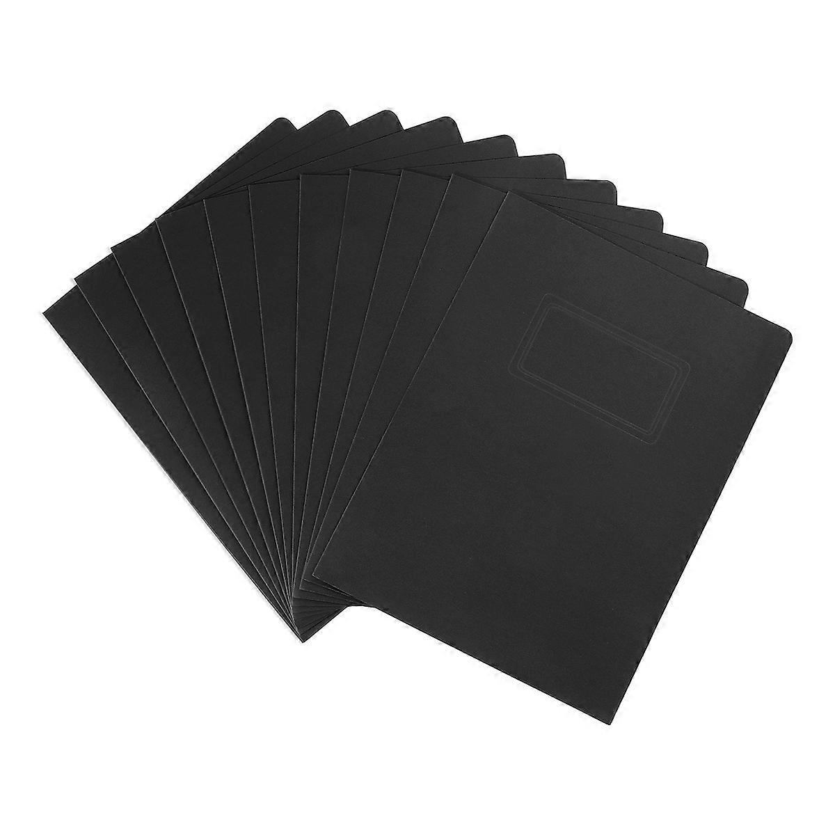 Black Binders Presentation Folder Document Folder Kraft Paper File Folder Office Project File Folder