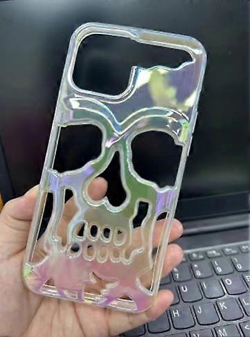 for iphone 15 Pro Case Halloween Cool Hollow Skull Phone Case Protective Cover Cute Cellphone Cases for iphone 15 Pro
