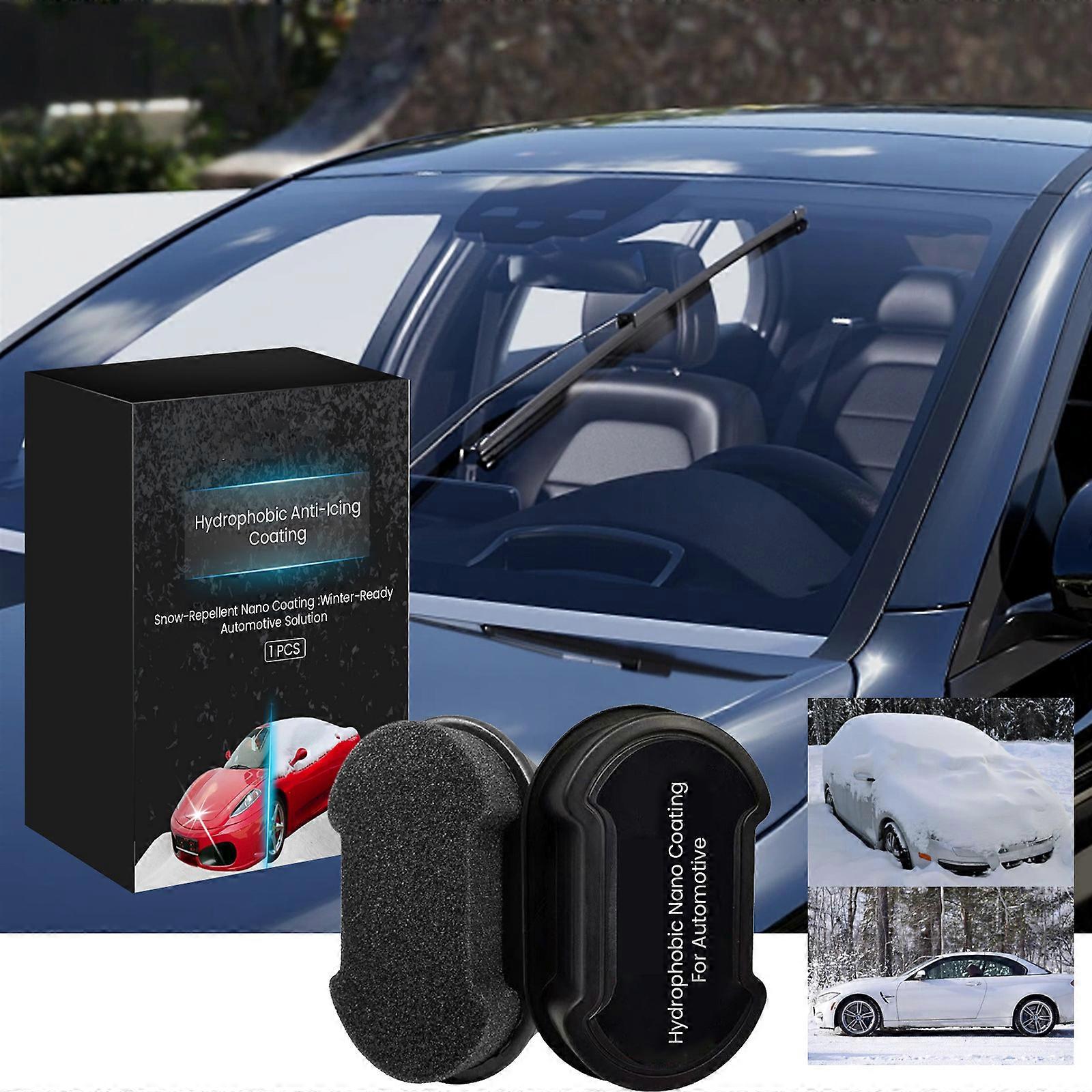 Hydrophobic Anti-Icing Coating, Automotive Snow Removal Hydrophobic Nano Coating for Rainy, Snowy