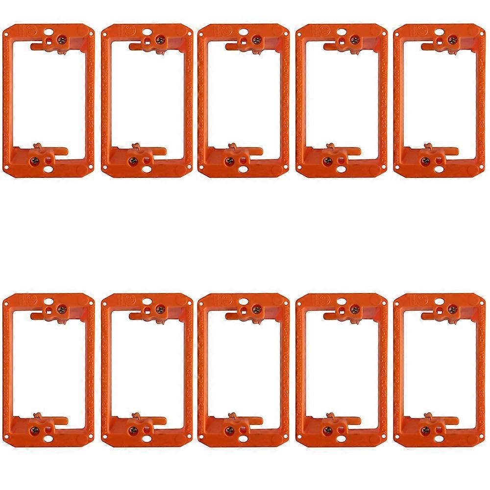 Low Voltage Mounting Bracket 1 Gang Multipurpose Drywall Mounting Wall Plate Bracket - (Single Gang