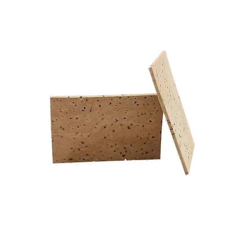 2pcs Natural Sax Neck Cork Sheet for Soprano Tenor Alto Saxophone Part Accessories