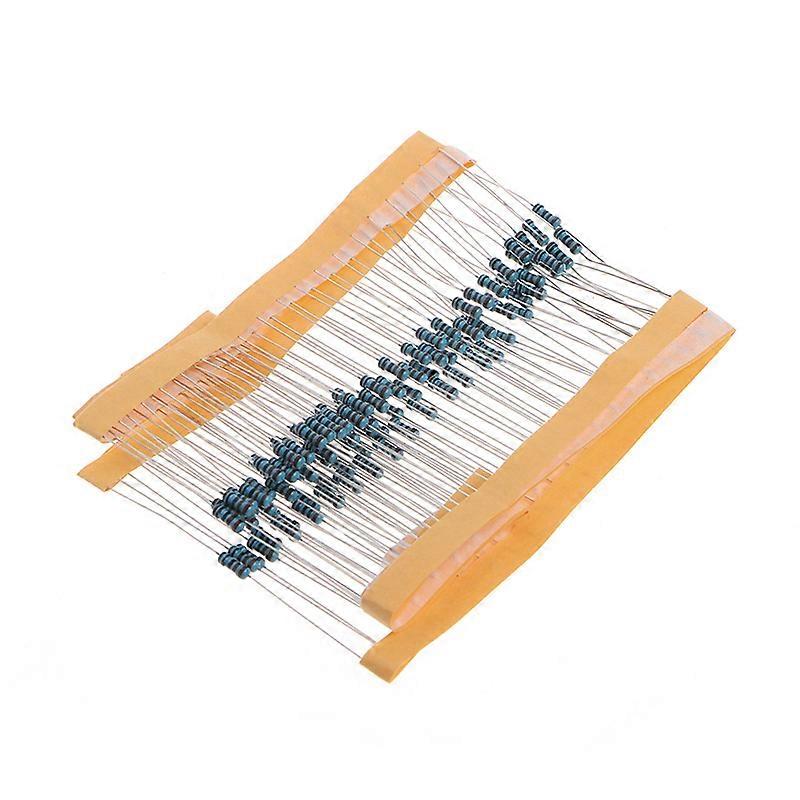 100 Stück 1k Ohm 1/4W Metallfilmwiderstand 1kOhm 0,25W 1% für Arduino