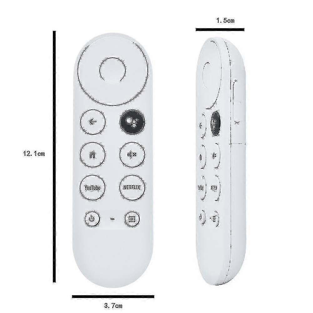New Replacement Remote Control for 2020 Google 4K Snow G9N9N Bluetooth Voice TV Remote Control - XC
