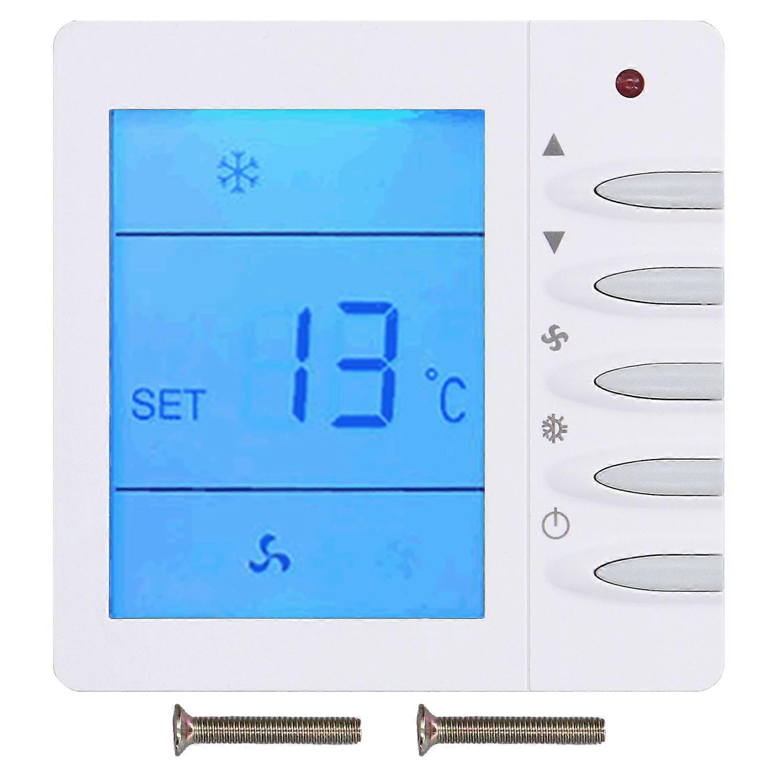Programmable Thermostat Smart LCD Thermostat for Household Central Air Conditioning Fan