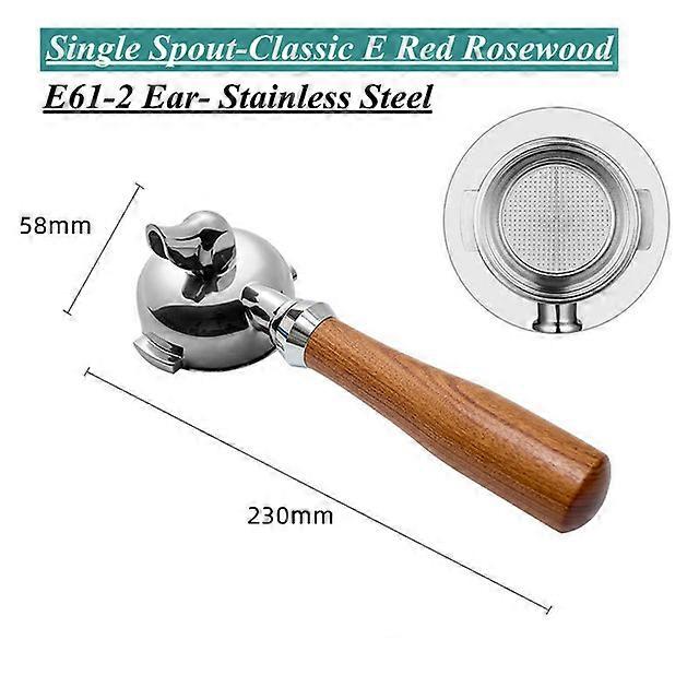 58mm Bottom Coffee Handle Portafilter For FAEMA E61 Coffee Machine