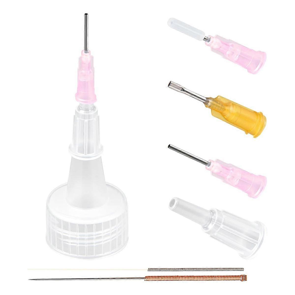 12-pack precisionsapplikatorlock för 2-ounce akrylfärgflaskor, precisionsspetsapplikatorlock, bilfräschare