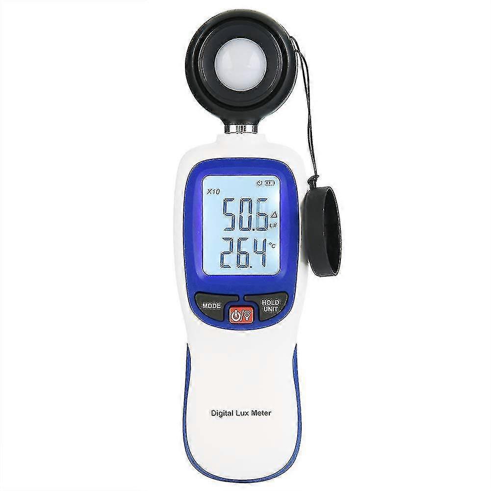 Digitales Luxmeter Wt81 Tragbarer Messgerätester 0-200.000 Lux Illuminometer Tester Datenspeicherung