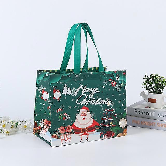 שקית מתנה לחג המולד סנטה קלאוס איש שלג ממתקים שקית אריזת מתנה 2023 חג מולד שמח מסיבת עיצוב הבית חג המולד נואל 2024 ראש השנה