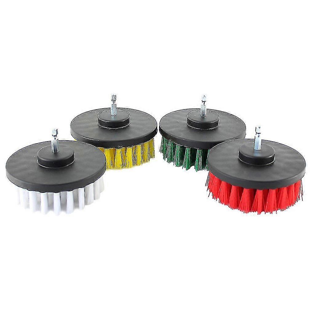 4pcs Grout Scrubber Cleaning Brush Combo Tool Kit