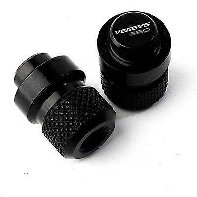For KAWASAKI versys650 VERSYS 650 2011-2023 2022 Motorcycle Accessories CNC Side Stand Enlarge Extension And Tire Valve Air Caps
