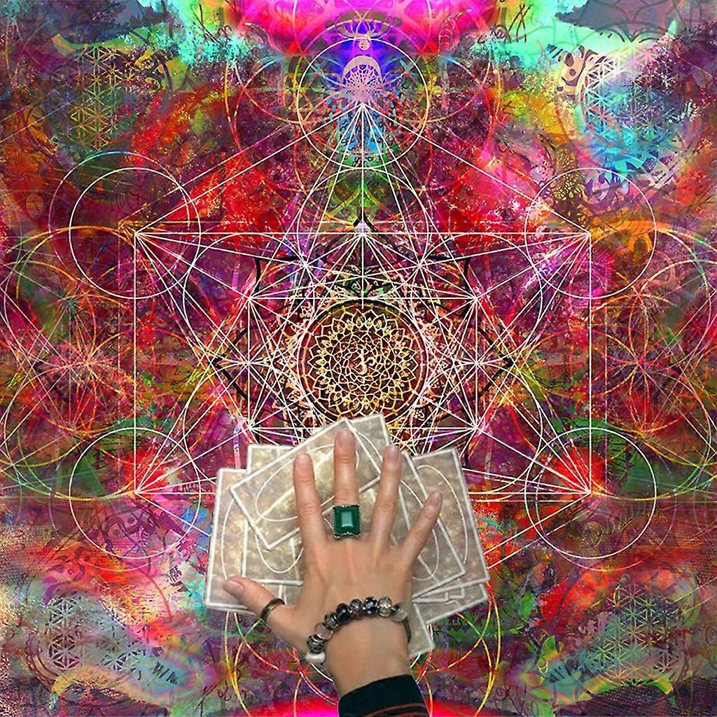 Astrology Star Pendulum Dowsing Table Covers Divination Board Game Tablecloth