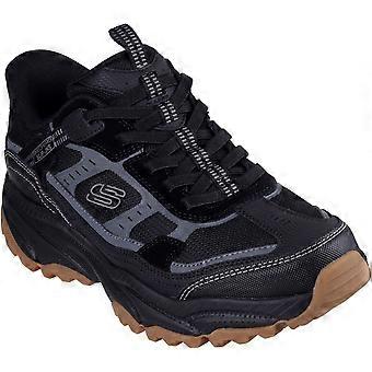 Skechers Vigor AT Leather Men's Black Hiking Shoes