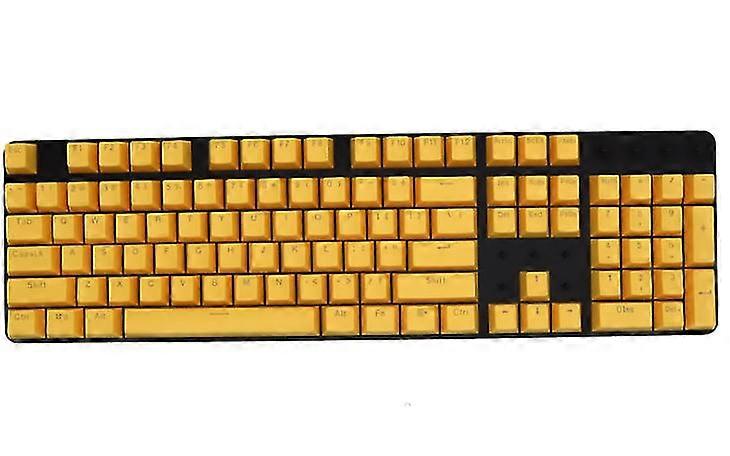 Mechanical Gaming Keyboard White Backlit Usb 104 Keys Gaming Keyboard