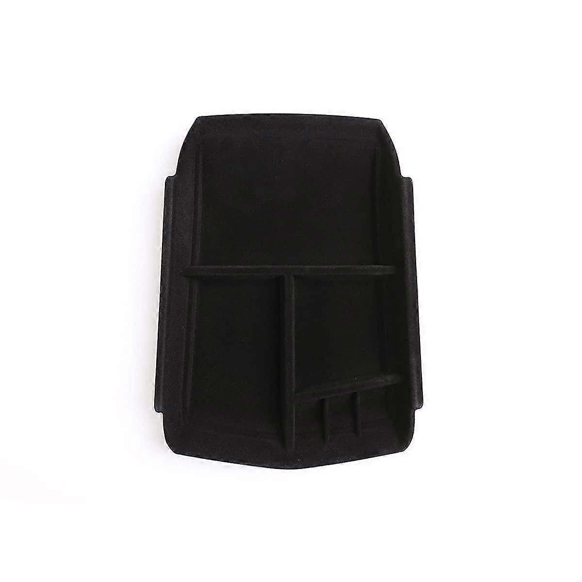 Center Console Bottom Storage Tray for XT5 2016-2023 XT6 2020-2023 Flocked Organizer Storage Box Ac