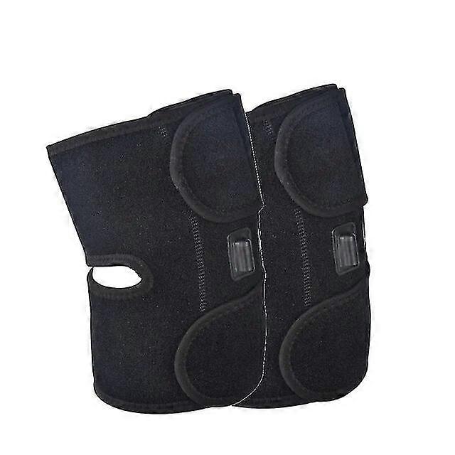 Eccellente 2 pz Ginocchiere Riscaldanti Elettriche Terapia A Infrarossi Impacco Caldo Massaggiatore Gamba Artrite Dolore Articolare Sollievo Spalla Gomito Caldo Tutore