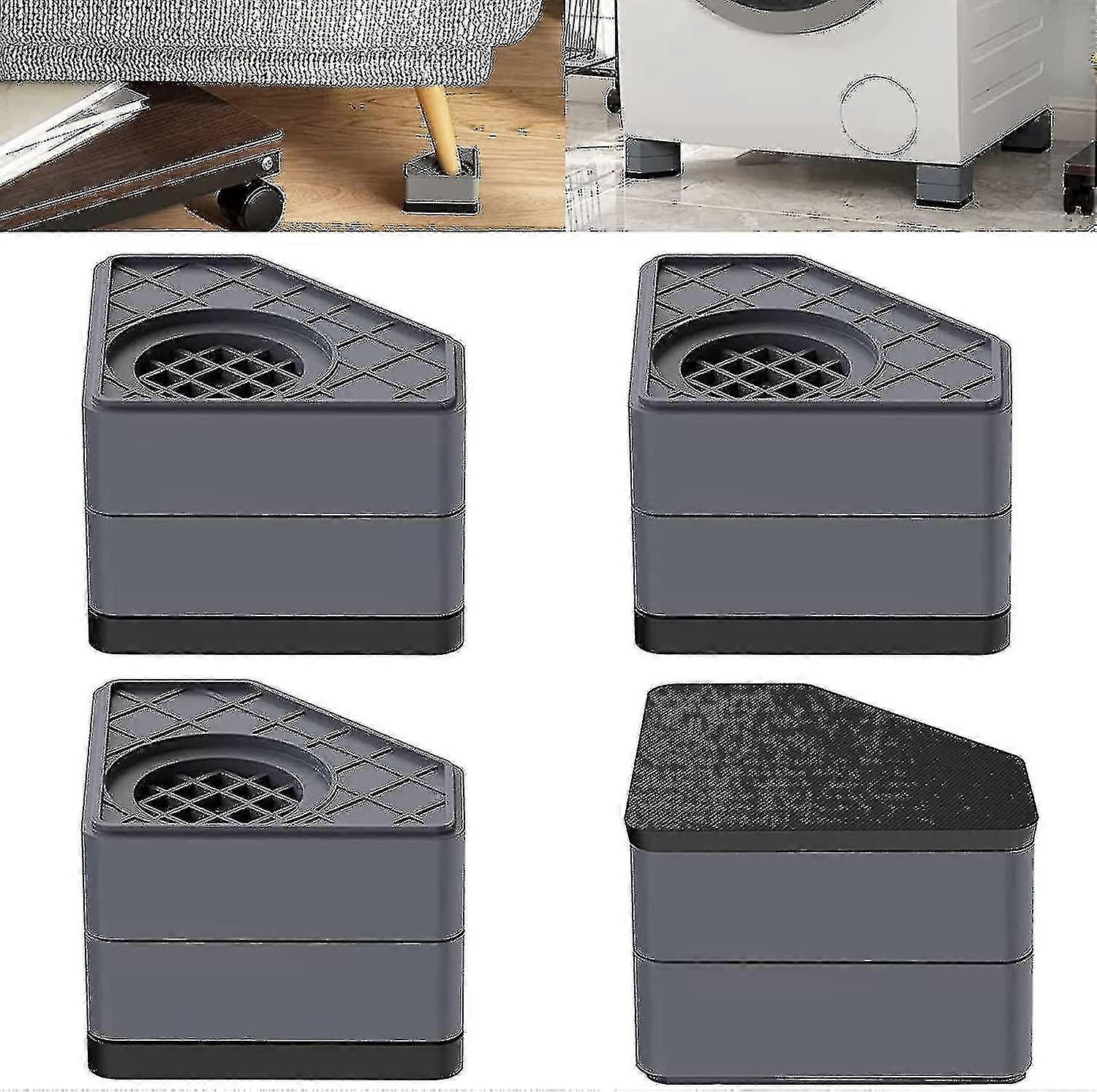 Anti Vibration Pads For Washing Machine, 4 Pcs Washer Dryer Shock And Noise Cancelling Feet Pads Nv8-hao - MXBC