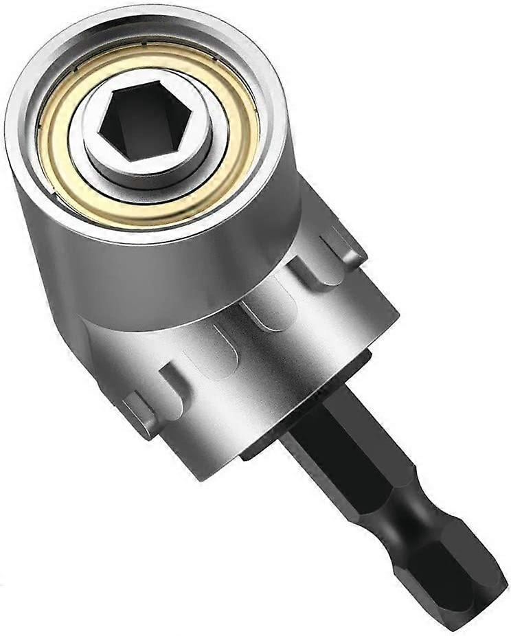 105 Right Angle Steel Angle Screwdriver Bit with 1/4 Drive Hex Drill,Fast Magnetic,Multi-Function