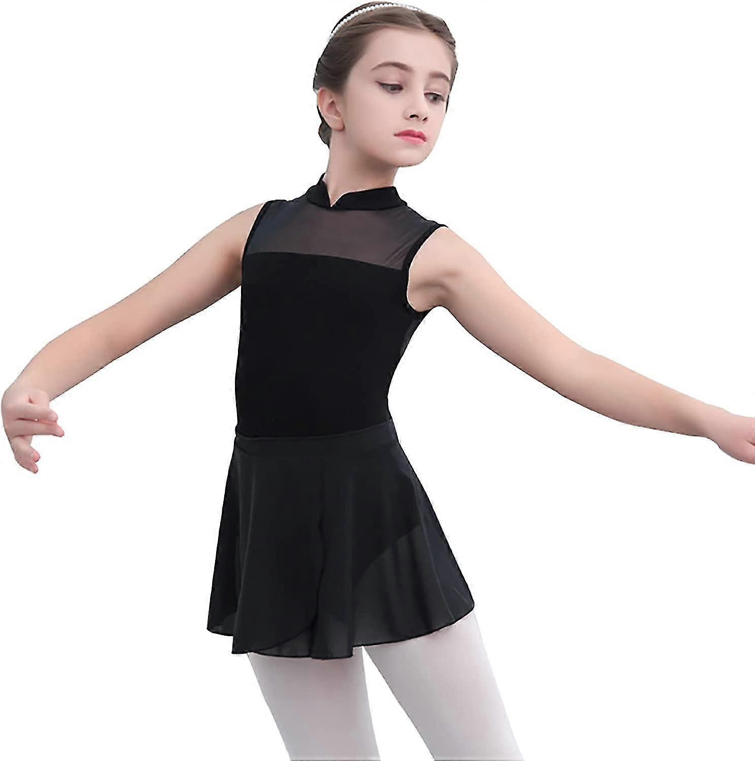 Jupes de danse classique Ceinture étroite Ceinture large Jupes en mousseline de soie pour enfants filles Toddler Performance-MXBC