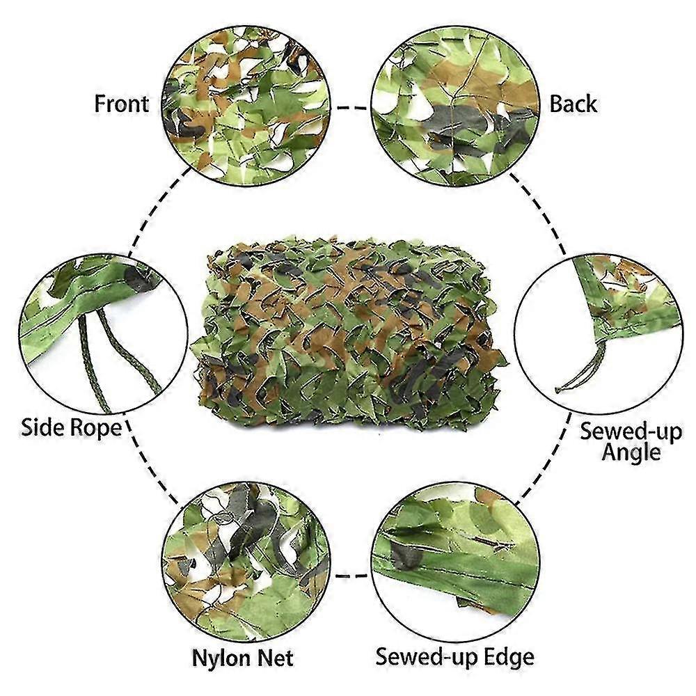 Militärtarnnetz Pavillon Camouflage Netz Schattennetz Garten Dekoration Netz Grün Dschungel Tarnung Weiß Camouflage Beige 2x3