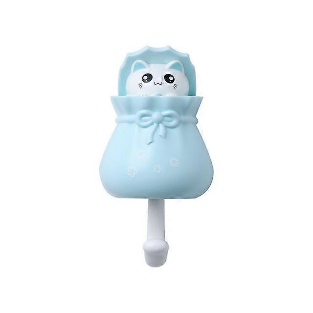 Adhesive Cat Shape Hooks, Waterproof And Rustproof Wall Hooks