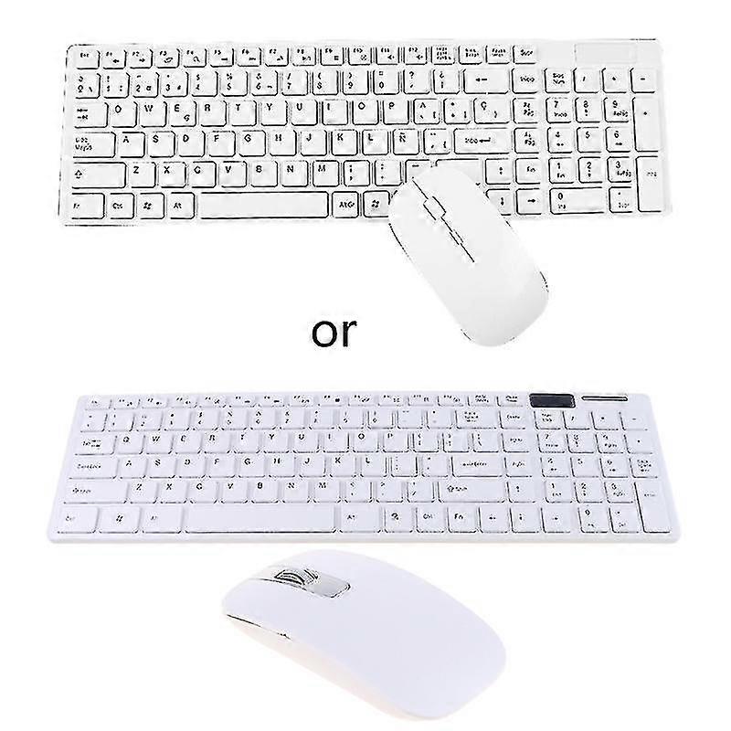 Universal Silent Ultra-thin 2.4g Wireless Keyboard And Mouse Set For Laptop Pc Computer
