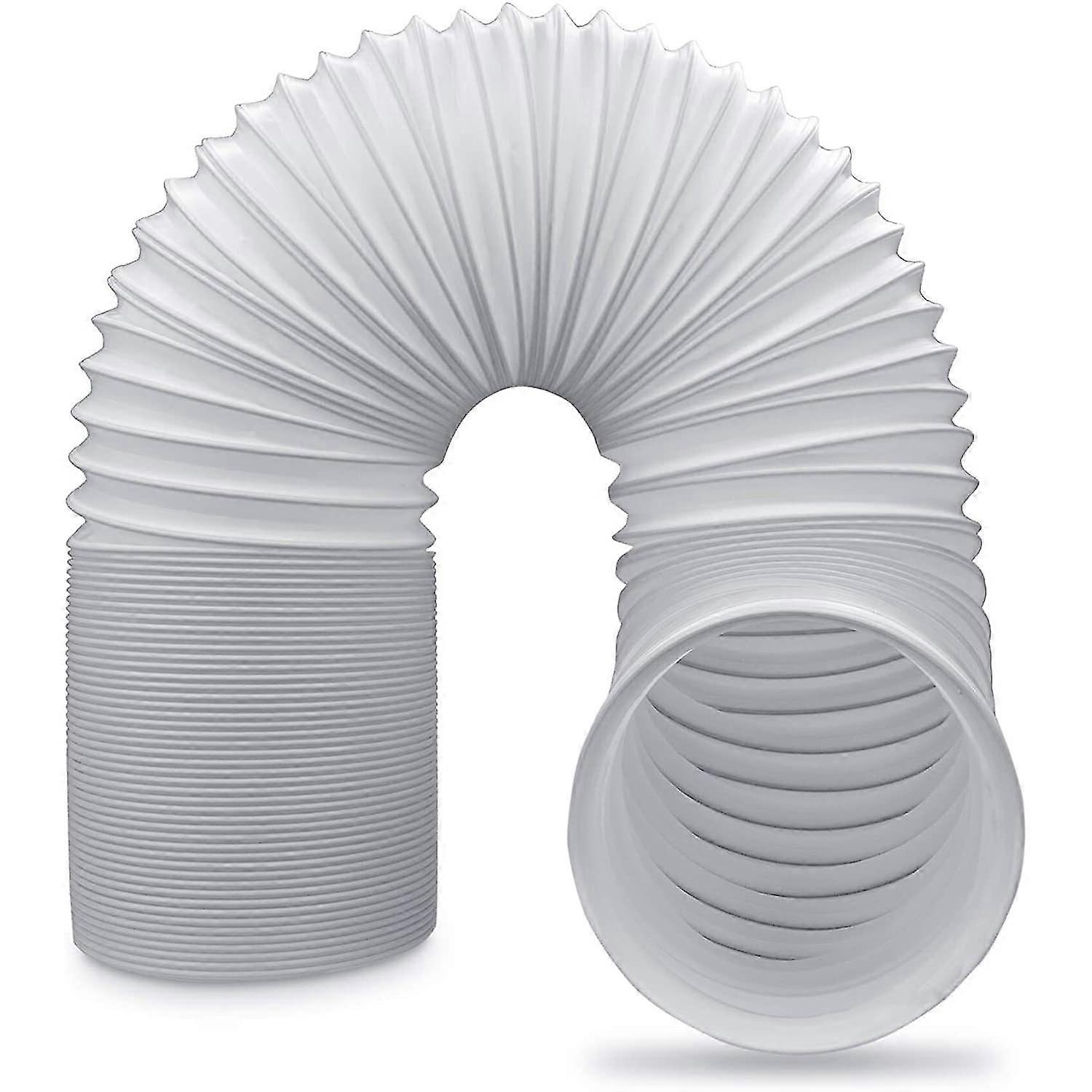 Air Conditioner Portable Exhaust Hose- 5 In Diameter Size - 59 In Long - Universal Flexible Counter