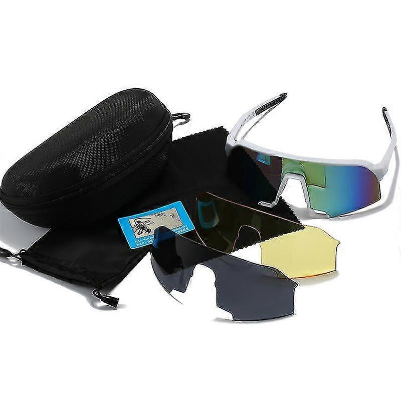 Cycling Sunglasses Outdoor Sports Cycling Glasses Windshield Goggles Unisex Goggles Rimless Sport Uv400 Riding