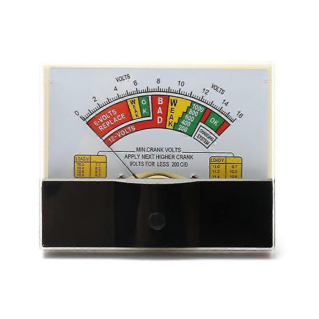 Multifunction Voltage Meter With Clear Scale Voltage Measurer Compact-size